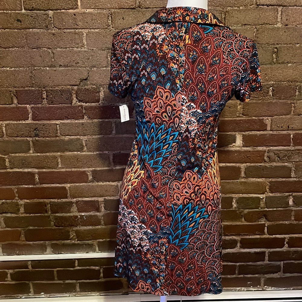 Patterned Mini Dress - Picture 2 of 2